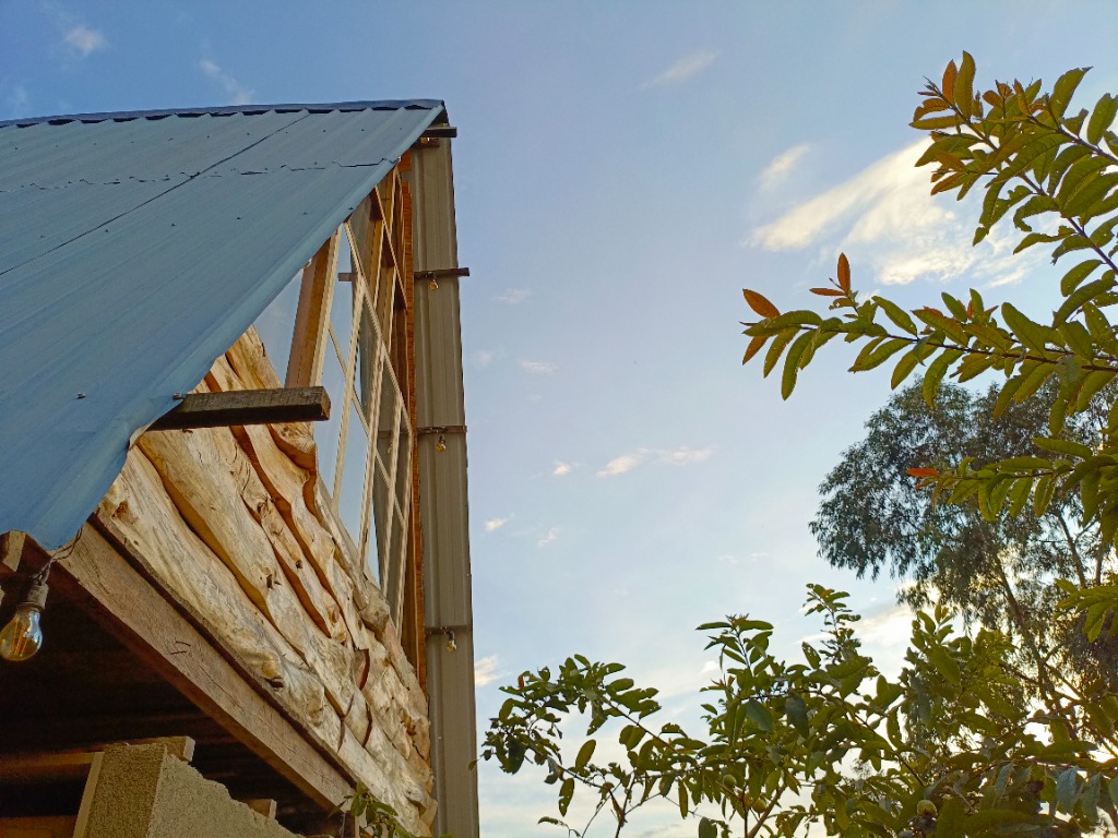 Techo cabaña alpina