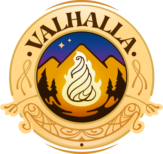Valhalla Glamping Logo